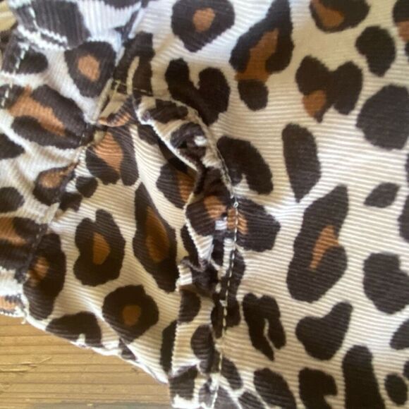 Gymboree Animal Print Corduroy Pants Leopard Jewel Accent Bottoms SizeToddler 4T - Picture 6 of 10